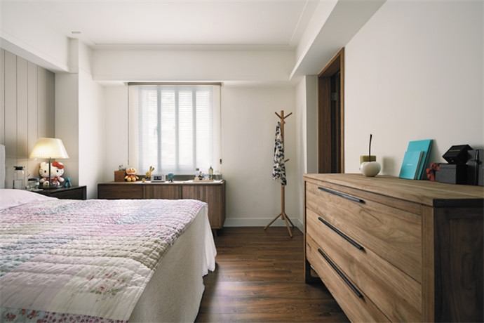 復(fù)古休閑風(fēng)別墅主臥設(shè)計(jì)圖