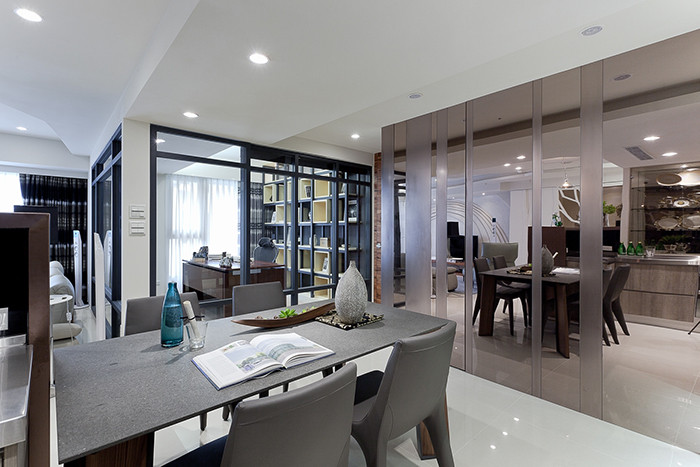 開放式別墅餐廳設(shè)計 開放式別墅餐廳設(shè)計