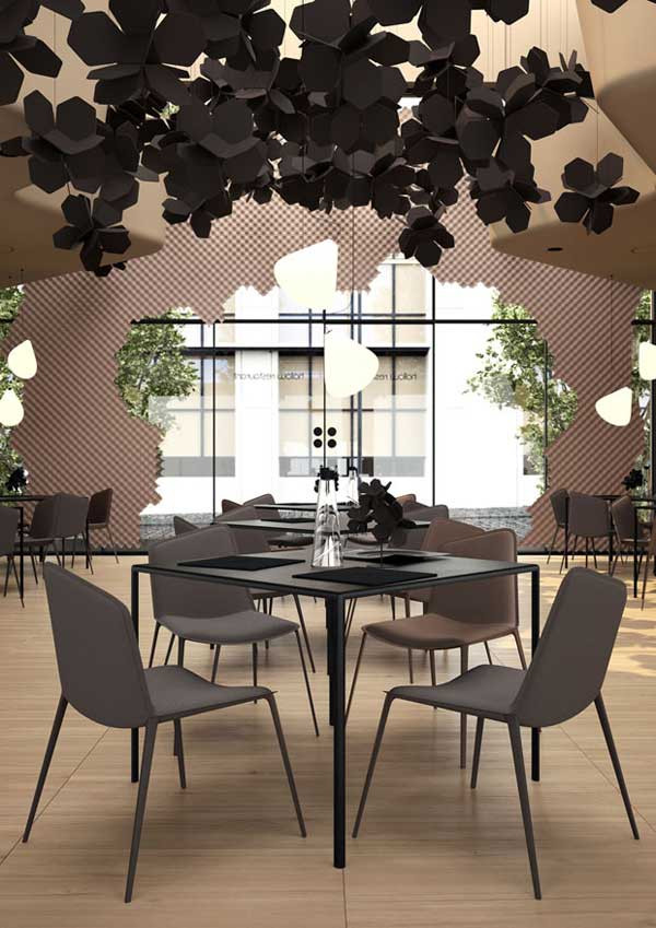 空心概念餐廳設(shè)計(jì)案例 空心概念餐廳設(shè)計(jì)案例