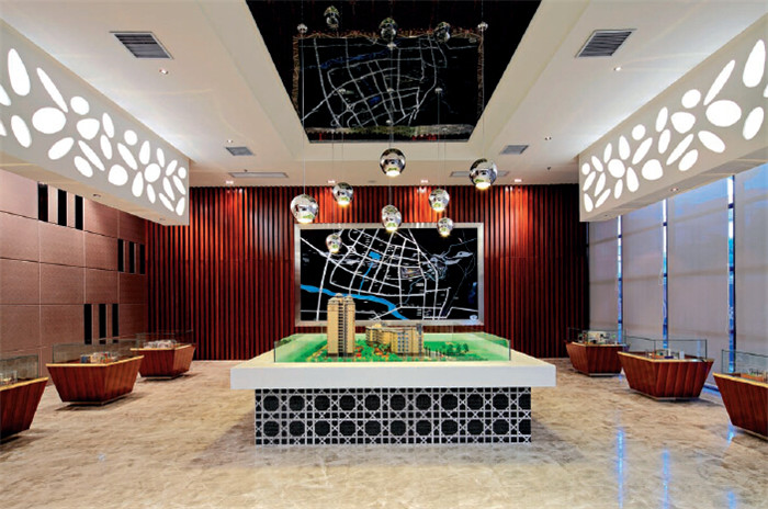 現(xiàn)代大氣的售樓處設(shè)計(jì)案例