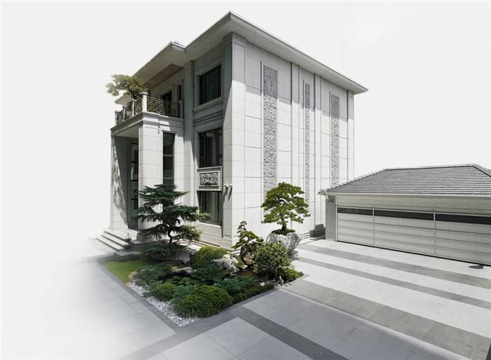 三層獨棟別墅外觀設(shè)計圖