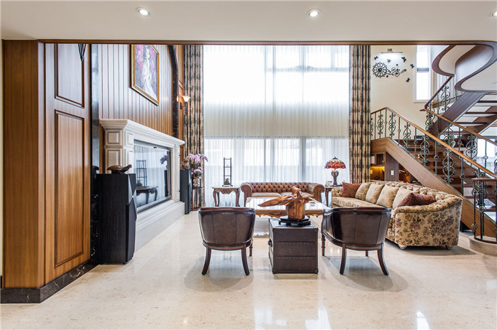 混搭風(fēng)格別墅設(shè)計案例