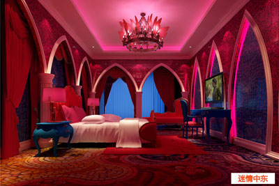 河南安陽M主題酒店客房設計效果圖