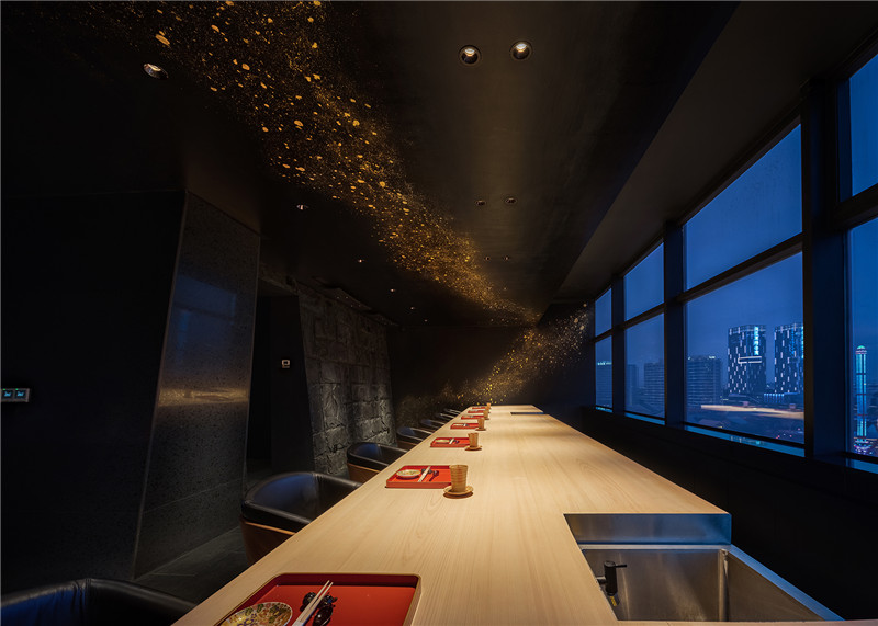 廣東CLOUD ECHO壽司酒廊高級日料餐廳設計