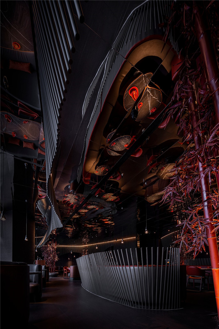 新式湖南菜餐廳  湘愛特色創(chuàng)意餐飲設(shè)計(jì)案例