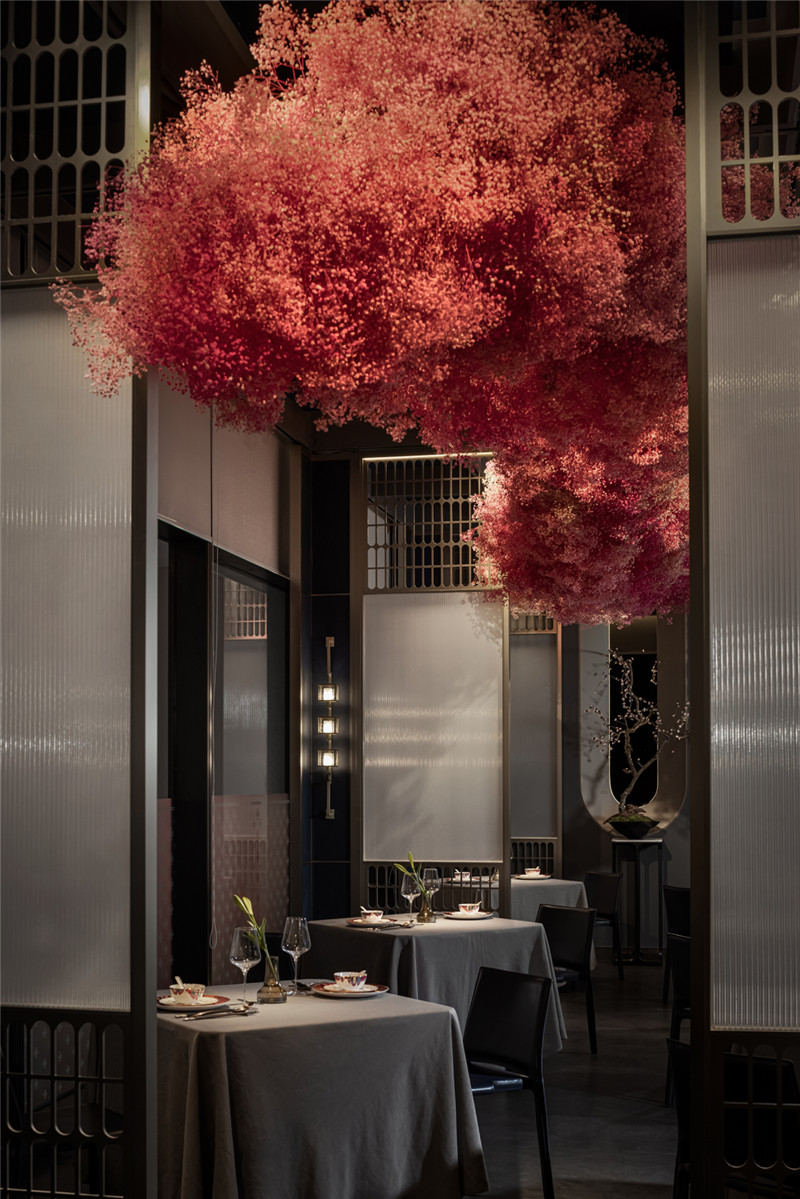 杭州熹粵薈·嵐廷高端粵菜餐廳設(shè)計案例 杭州熹粵薈·嵐廷高端粵菜餐廳設(shè)計案例