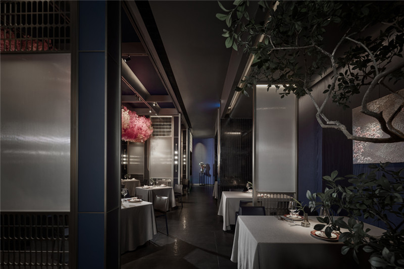 杭州熹粵薈·嵐廷高端粵菜餐廳設(shè)計案例 杭州熹粵薈·嵐廷高端粵菜餐廳設(shè)計案例