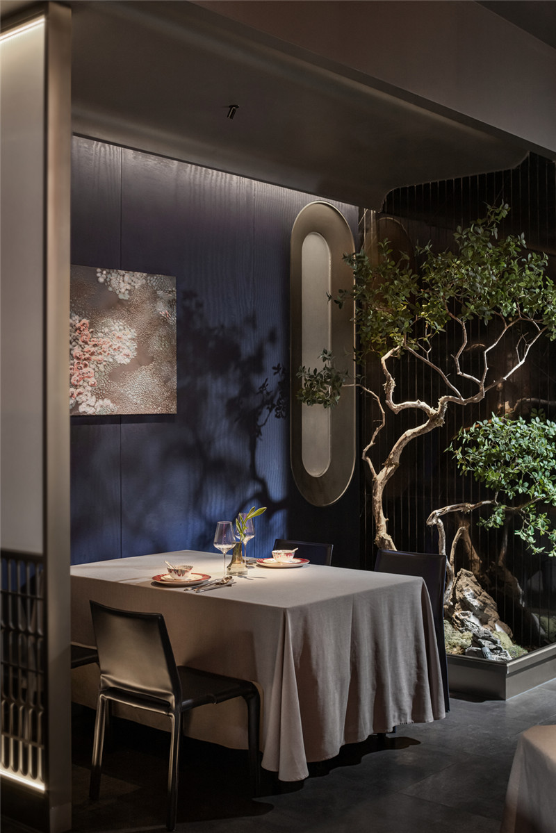 杭州熹粵薈·嵐廷高端粵菜餐廳設(shè)計案例 杭州熹粵薈·嵐廷高端粵菜餐廳設(shè)計案例