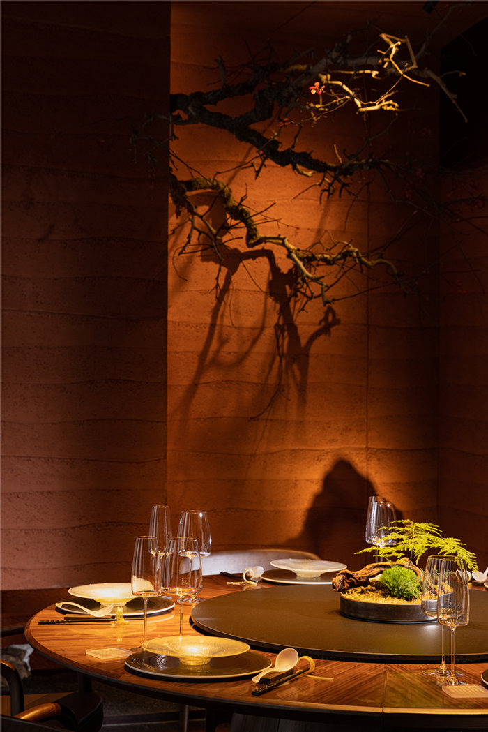 東方人文  龍吟山房淮揚菜中餐廳設(shè)計