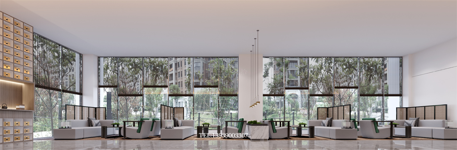 成都國濟(jì)堂中醫(yī)館裝修設(shè)計(jì)方案效果圖