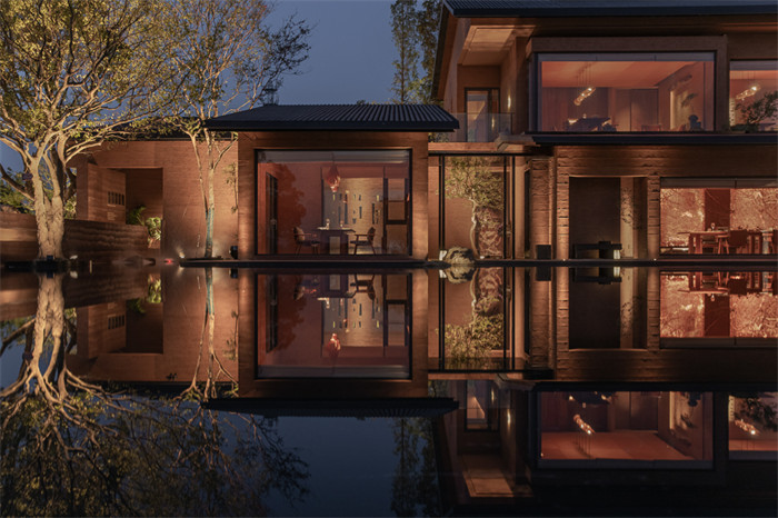 東方美學(xué)  龍吟山房新自然主義餐飲設(shè)計(jì)案例